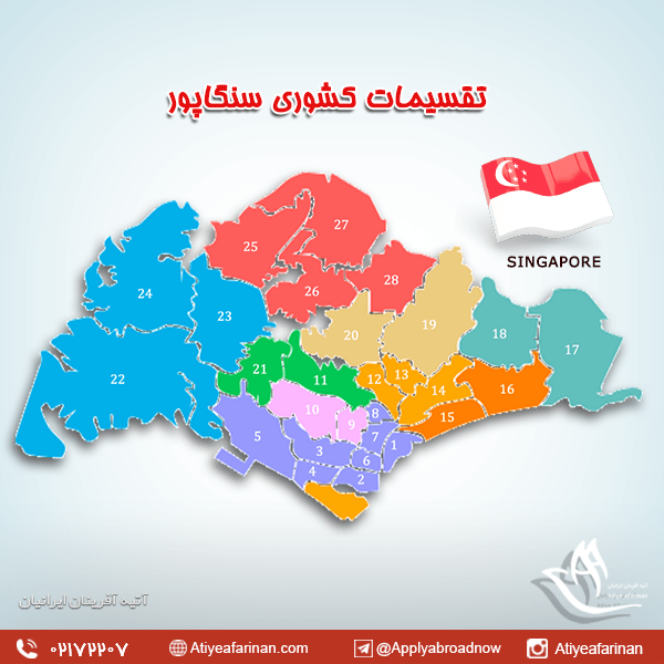 تقسیمات کشوری سنگاپور