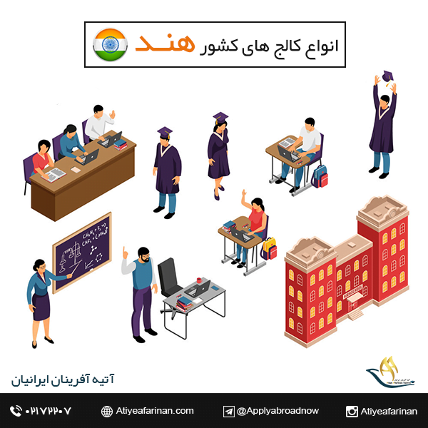 انواع کالج های کشور هند