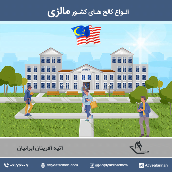انواع کالج های کشور مالزی