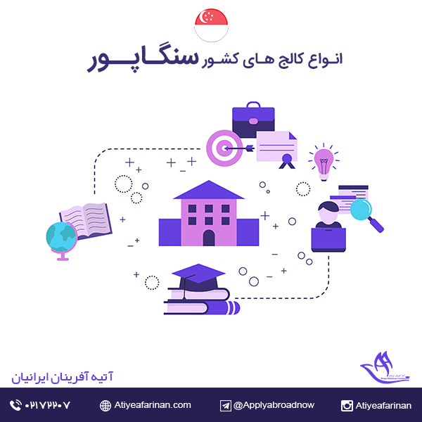 انواع کالج های کشور سنگاپور