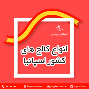 انواع کالج های کشور اسپانیا 
