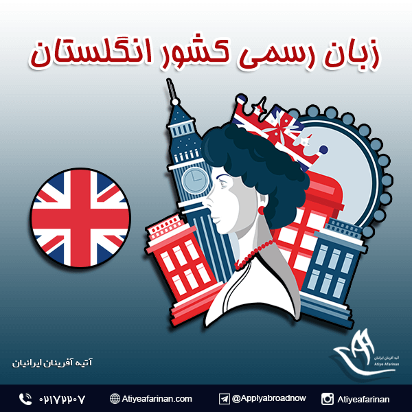 زبان رسمی کشور انگلیس