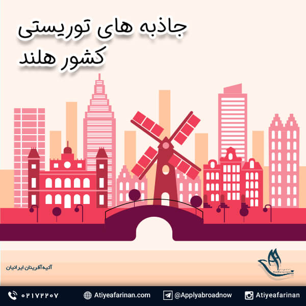 جاذبه های توریستی کشور هلند