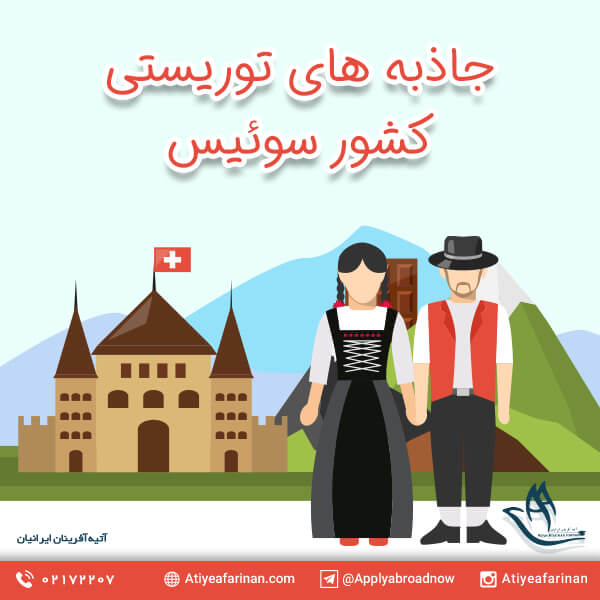 جاذبه های توریستی کشور سوئیس