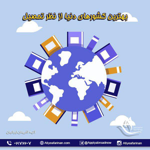 بهترین کشورهای دنیا از نظر تحصیل