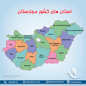 استان های کشور مجارستان