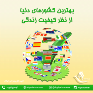 بهترین کشورهای دنیا از نظر کیفیت زندگی