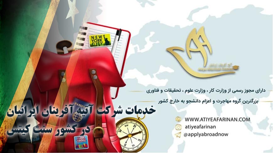 خدمات شرکت آتیه آفرینان ایرانیان در کشور سنت کیتس