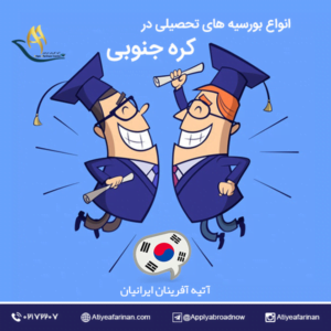 انواع بورسیه های تحصیلی در کره جنوبی