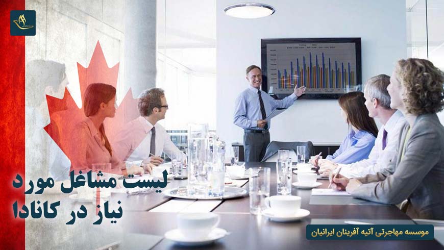 لیست مشاغل مورد نیاز در کانادا