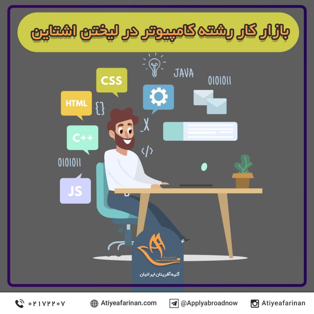 بازار کار رشته کامپیوتر در کشور لیختن اشتاین