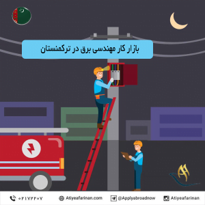 بازار کار مهندسی برق در کشور ترکمنستان