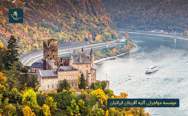 دره راین در کشور آلمان