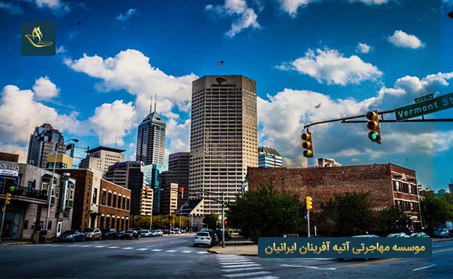 ایالت ایندیانا در کشور آمریکا