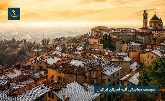 شهر برگامو در کشور ایتالیا