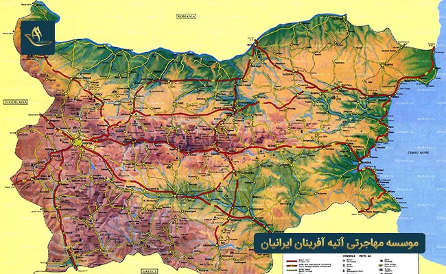 جغرافیا و آب و هوای کشور بلغارستان