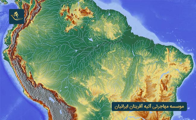 جغرافیا و آب و هوای کشور برزیل
