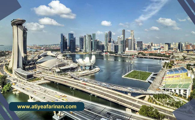 خدمات شرکت آتیه آفرینان ایرانیان در کشور سنگاپور