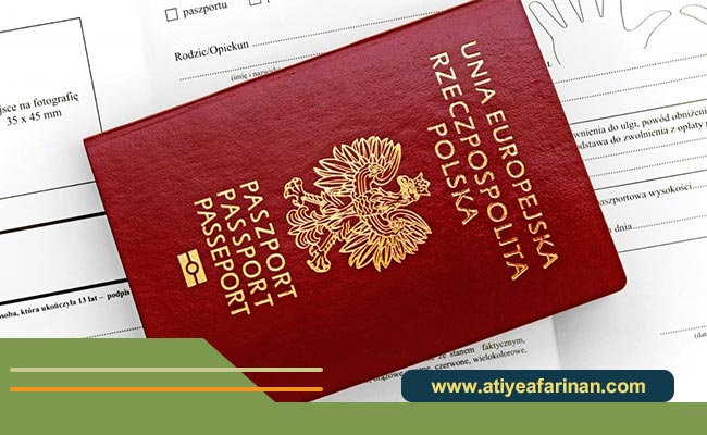 دریافت پاسپورت لهستان از طریق دریافت ویزای کاری