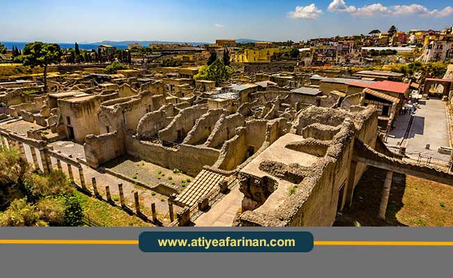شهر باستانی هرکولیوم در کشور ایتالیا (Herculaneum)